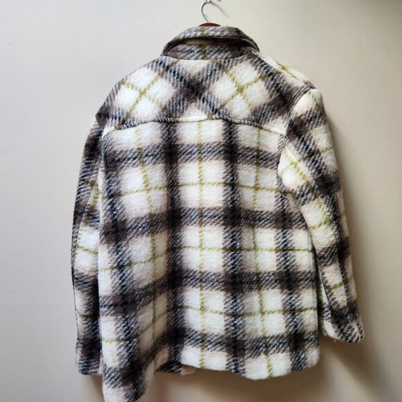 Aritzia Wilfred free LYON wool plaid jacket / 2 / FLAWED - Picture 8 of 8